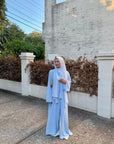Dahlia Abaya - Sky