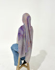 Printed Modal Hijab - LILAC MARBLE