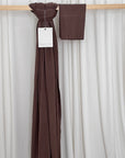 Bamboo Jersey Hijab - MOCHA