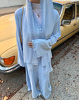 Dahlia Abaya - Sky