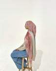 Printed Modal Hijab - BLOSSOM MARBLE