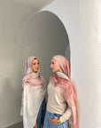 Printed Modal Hijab - BLOSSOM MARBLE