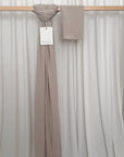 Bamboo Jersey Hijab - BEIGE