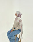 Printed Modal Hijab - STONE MARBLE 2.0