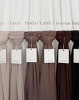 Bamboo Jersey Hijab - CHOCOLATE