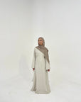 LEENA DRESS - SILKEN OAT