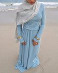 ELARA DRESS - SKY
