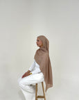 Plain Modal Hijab - BLUSH