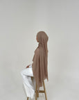 Plain Modal Hijab - BLUSH