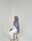 Plain Modal Hijab - LILAC