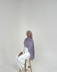 Plain Modal Hijab - LILAC