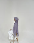 Plain Modal Hijab - LILAC
