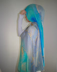 Printed Modal Hijab - Crystal Marble