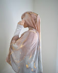 Printed Modal Hijab - Blossom Marble