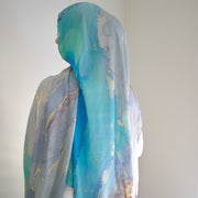 Printed Modal Hijab - Crystal Marble