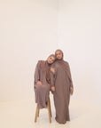 Waterfall Abaya Set